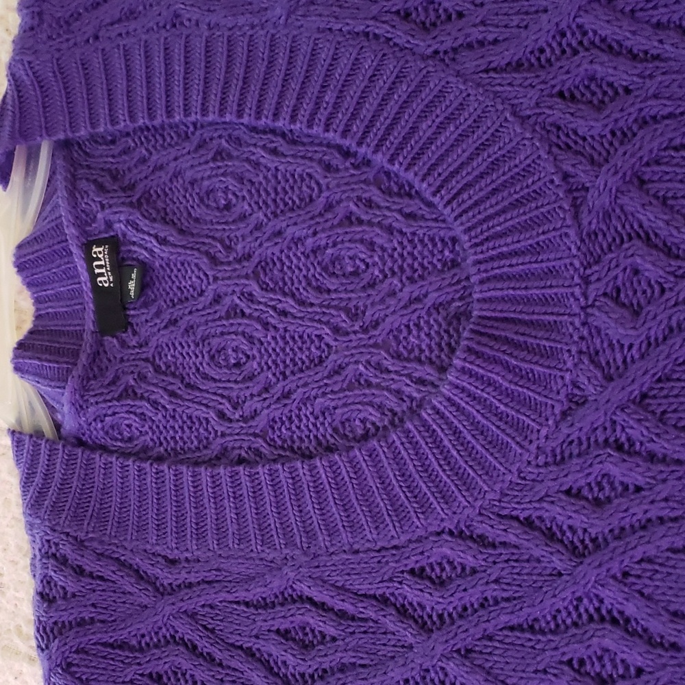 Purple sweater